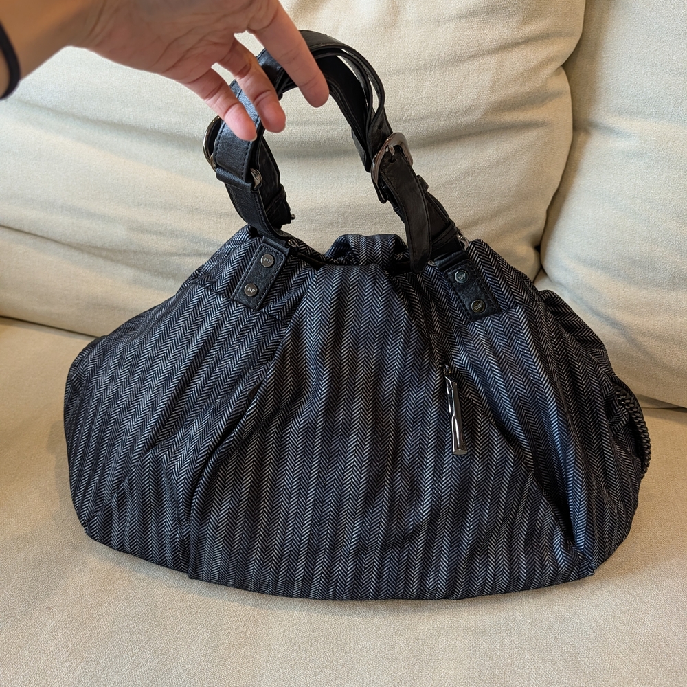 Diane Von Furstenberg Black Hobo Bag
